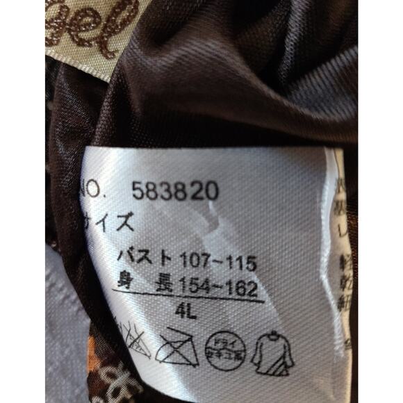 Crazy Angel Peasant Top 2X 3X Cottage Core Floral Sheer Lined BOHO Festival VTG - Picture 11 of 16